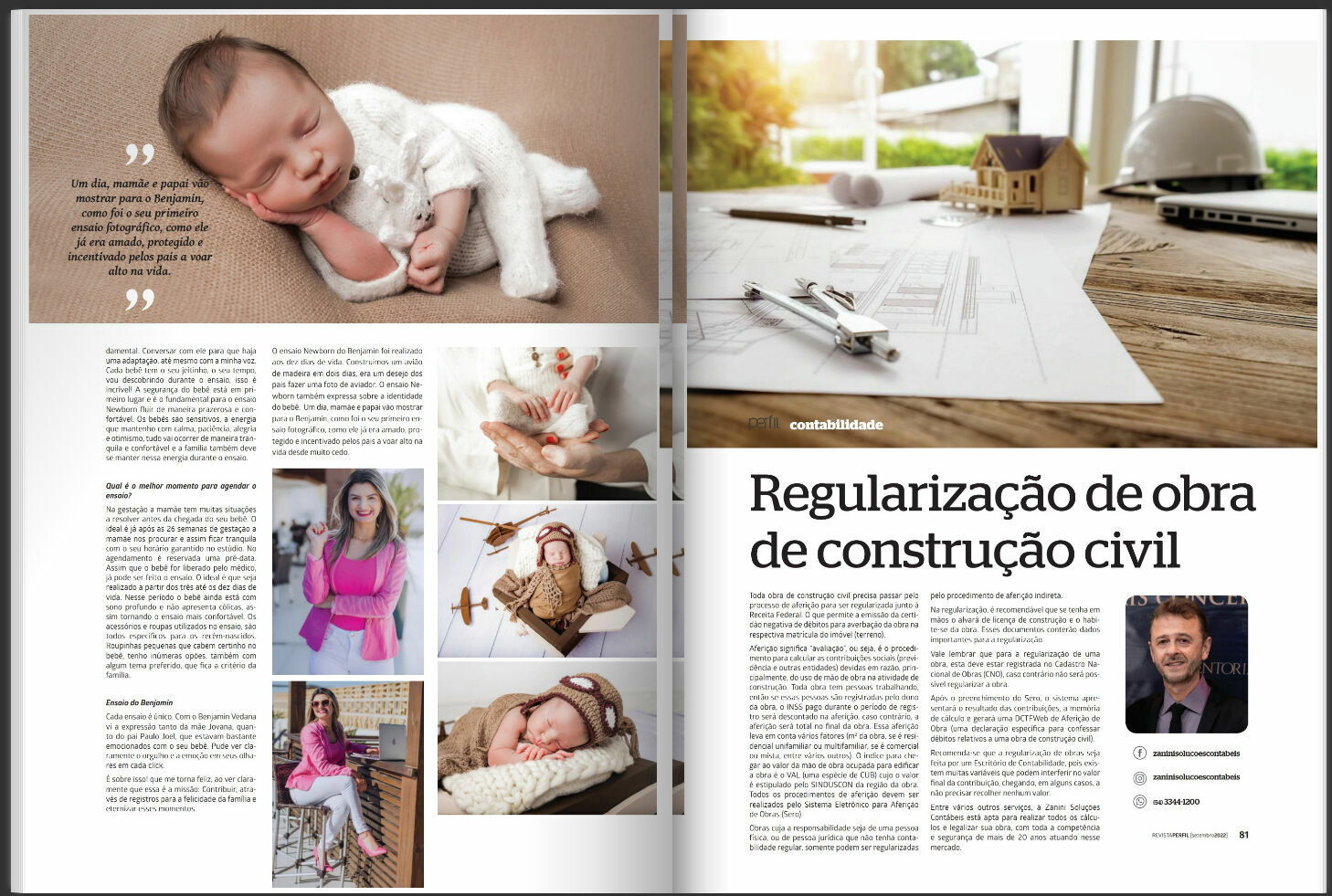 Foto Entrevista Revista Perfil Foto Entrevista Revista Perfil - Imagem 2